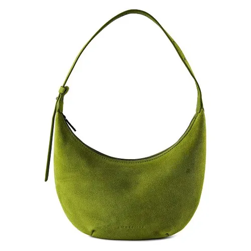 Liebeskind Ryker Schultertasche XS Leder 28 cm grün - Elegante Ryker Schultertasche aus hochwertigem Leder, ideal für stilbewusste Damen. Mit praktischem Reißverschluss und vielseitigem Umhängeriemen für individuellen Tragekomfort.