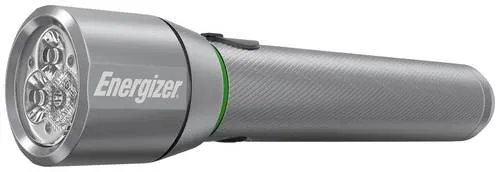 Energizer LED Taschenlampe Vision HD Rechargeable - Robuste Taschenlampe mit 130 m Leuchtweite, wiederaufladbarer Batterie und 3 leistungsstarken LEDs – ideal für Outdoor-Abenteuer und Notfälle.