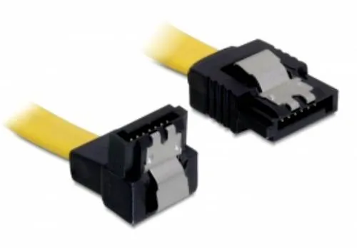 Delock Festplatten Anschlusskabel 0.2 m Gelb