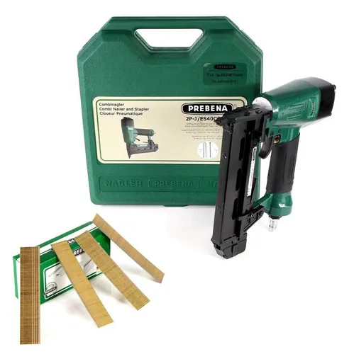 Prebena Druckluftnagler 2P-J/ES 40 COMBI mit Koffer von Prebena