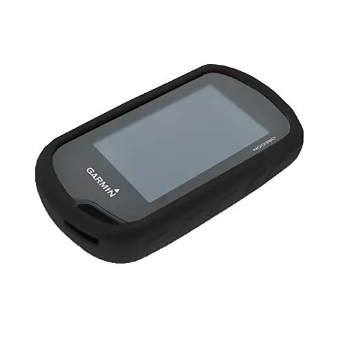 Schützende Hülle kompatibel mit Garmin Oregon 700, 600, 750t, 650 | 1x, Silikon, schwarz, für Garmin Oregon 650t, 600t, 750