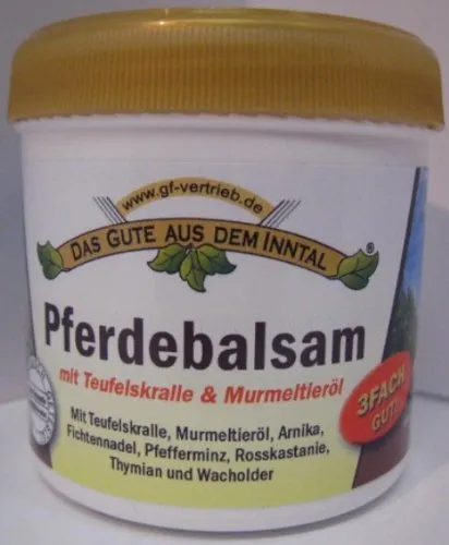 Pferdebalsam mit Teufelskralle & Murmeltieröl 200ml