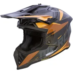 Merlin Recon Code Gloss Carbon Motocross Helm - Größe L für Männer - Hochwertiger Motocross Helm aus handgelegtem 3K-Carbon. Leicht und robust, ideal für sportliche Fahrer. Perfekt für optimale Sicherheit und Komfort bei jedem Ride.