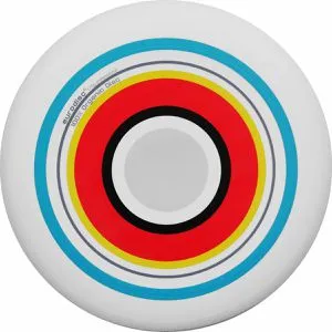 eurodisc Wurfscheibe Ultimate Summer, Wettkampfscheibe, 175g, weiß/bunt, Ø 27,5cm