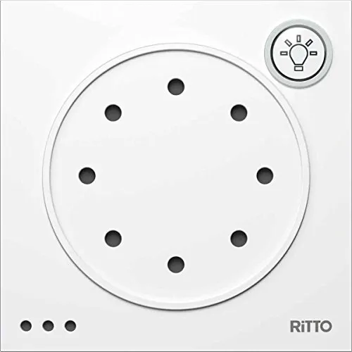 Ritto Portier Türsprechmodul mit Lichttaste, weiß (1876070) von Ritto