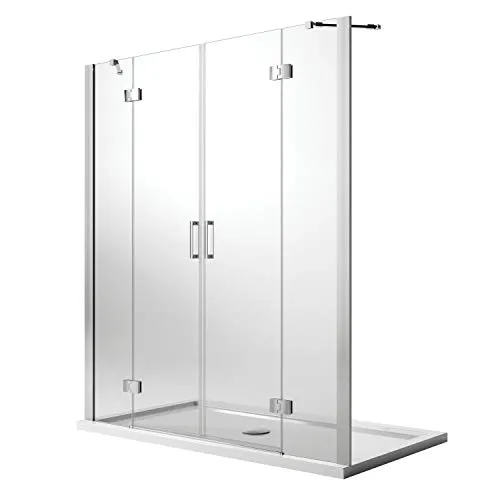 Idralite Duschtür 175CM H190 Klarglas mit Easy-Clean von Idralite