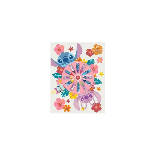 Disney Lilo & Stitch Notizbuch + Mini-Buntstift-Set