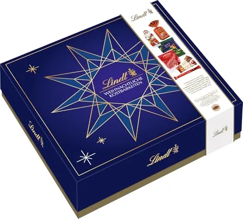 Lindt Weihnachtliche Kostbarkeiten (0.5 kg) - Exquisite Pralinenmischung für die festliche Saison, ideal als Geschenk oder für den eigenen Genuss. Verwöhnen Sie Ihre Sinne mit köstlichen Schokoladenspezialitäten.