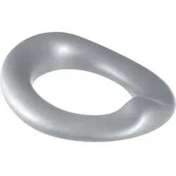 Geberit Bambini WC-Sitzring für Babys und Kleinkinder - Für WCs & Urinale, sicherer Sitz für die Kleinsten ohne Absenkautomatik, in elegantem achatgrau.