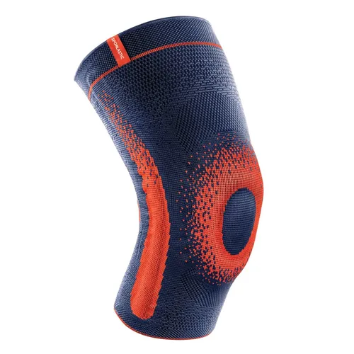 Sporlastic Genu-Hit Supreme Kniebandage - Kniebandage mit AIR-MATRIX Silikonpelotte für Druckentlastung und Patellaführung. Ideal bei Bandverletzungen oder Gonarthrose, sorgt für hohen Tragekomfort und perfekte Passform.