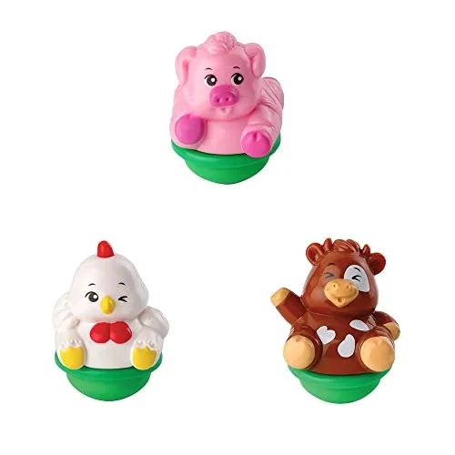 Vtech 80-439204 ZoomiZooz - 3er Set Bauernhoftiere, Babytiere, Mehrfarbig