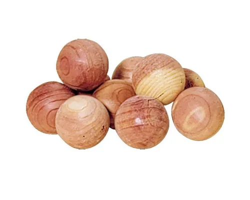 Bürstenhaus Redecker Garderobenhaken Bürstenhaus Mottenschutz Mottenkugeln Zedernholz (10er-Set)