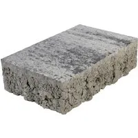 Produktbild EHL Pflasterstein AquaDrän Microfase 15 cm x 22,5 cm x 6 cm Weiß-Anthrazit
