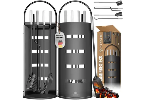 KESSER® Kaminzubehör 5-teiliges Kaminbesteck Set von Kesser