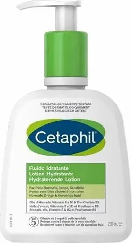 Cetaphil Körperpflegemittel Feuchtigkeitslotion - 470 ml für Gesicht und Körper - Ganzkörperpflege, intensive Feuchtigkeit für trockene Haut, sanft und nicht fettend, ideal für tägliche Anwendung.
