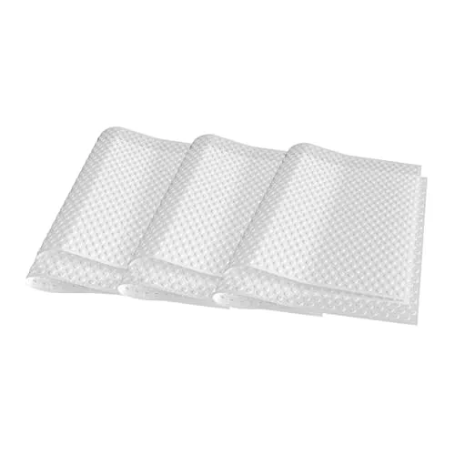 INTIRILIFE 6x Kühlschrankmatten Anti-Bakteriell in Transparente