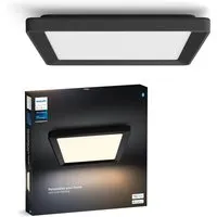 Philips Hue LED-Panel Tento White Ambiance S Schwarz 29,5 cm x 29,5 cm