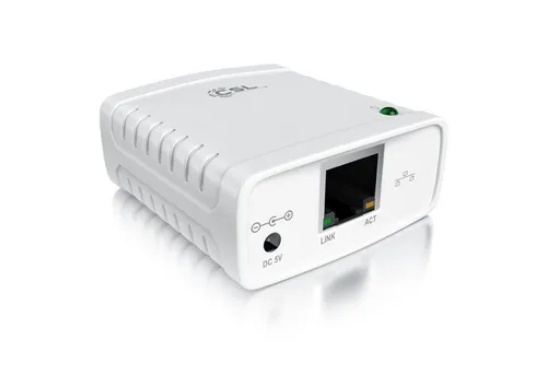 CSL LAN Printserver Druckerserver - Netzwerk USB zu RJ45 - Sonstige Netzwerkartikel für kostengünstigen Netzwerkdruck. Teilen Sie einen USB-Drucker mühelos für mehrere PCs in Ihrem Büro oder Zuhause!
