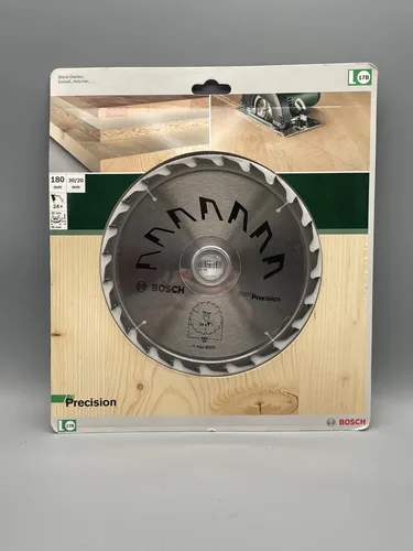 BOSCH DIY Kreissägeblatt Precision 180 x 30/20 Zähne 24 Sägeblatt 2609256860