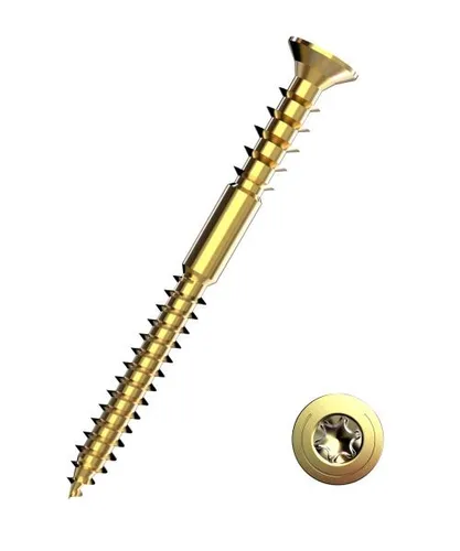 Connex Justierschrauben 6.0 x 60 mm TX 25 - 150 Stk. - Hochwertige Justierschrauben für präzise Anpassungen, ideal für Handwerk und DIY-Projekte. In praktischer 150er-Packung.