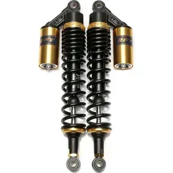 Zaddox Dämpfer Motorrad Stossdämpfer hinten 400mm - Hochwertige Stossdämpfer für Motorräder, 400mm, sorgen für eine verbesserte Fahrstabilität und Komfort auf jeder Strecke.