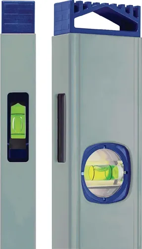 Nordwest Handel AG Alu-Wasserwaage 120cm - Präzise Wasserwaage mit Spiegellibelle, max. Genauigkeit von +/-0,5 mm/m, ideal für professionelle Anwendungen und Heimwerkerprojekte.