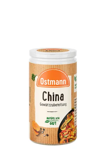 Ostmann China Gewürzzubereitung 0.035kg - Kräuter-Mischung für authentische asiatische Gerichte, ideal zum Verfeinern von Wok- und Reisgerichten.