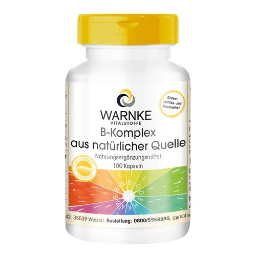 Warnke Vitalstoffe | Complexe B d'origine naturelle