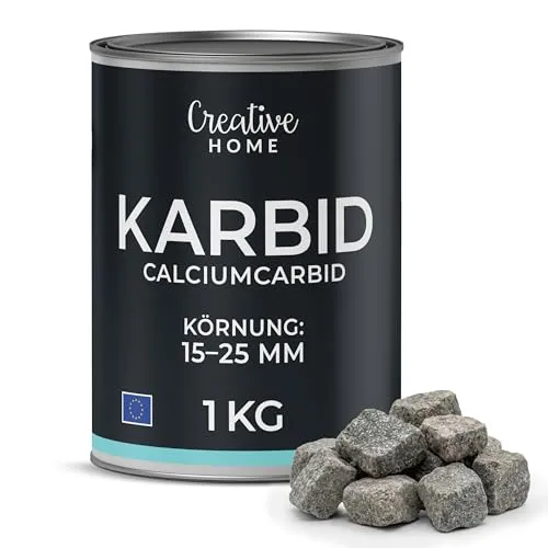 Creative Home Vergrämungsmittel Karbid gegen Maulwürfe Wühlmäuse, 1000 g