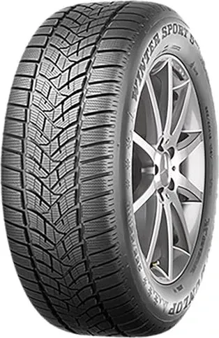 Dunlop Winter Sport 5 SUV XL 3PMSF 235/55 R17 103V Winterreifen - Autoreifen mit exzellenter Traktion und Bremsleistung auf Schnee und Eis, ideal für SUVs und sicheres Fahren im Winter.
