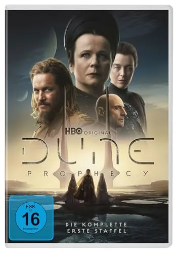 Dune: Prophecy - Staffel 1 [3 DVDs] - Science-Fiction-Serie, spannend und visuell beeindruckend, ideal für Fans von epischen Geschichten.