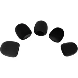 Pronomic WS-505 BK Windschutz 40-55 mm 5er Set Schwarz