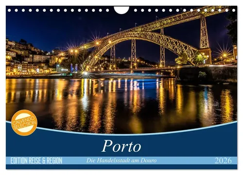 Martina Schikore | Porto - Die Handelsstadt am Douro (Wandkalender 2026 DIN...