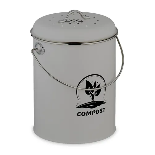 Komposteimer Küche Biomülleimer Geruchsfilter Küchenabfallbehälter 5,5 Liter