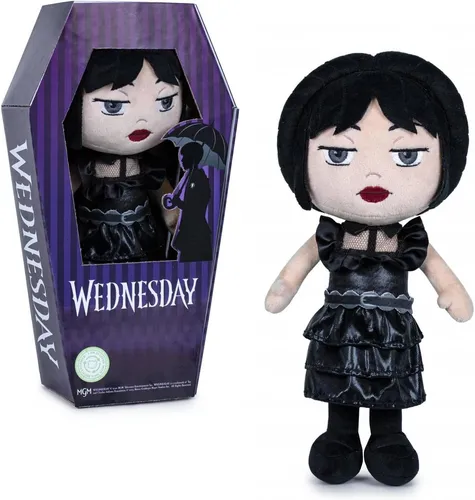 Wednesday Addams Stofftier Mittwoch mit Sarg
