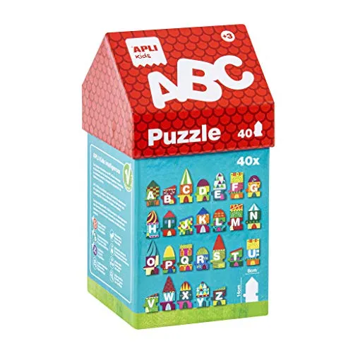 APLI apli14805 Little abcw House Puzzle (40)