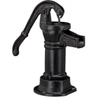 Antike Schwengelpumpe Deko Pumpe - Wetterfeste nostalgische Handpumpe aus Gusseisen, ideal für die Gestaltung von Garten oder Terrasse.