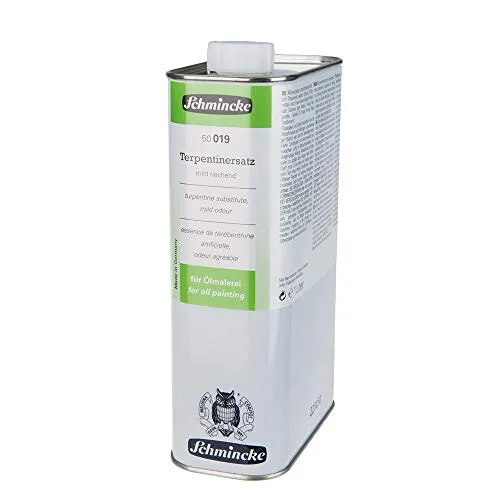 Schmincke Terpentinersatz 1000 ml - Hochwertiger Lösemittel-Ersatz für Künstlerfarben, ideal zur Verdünnung und Reinigung, hergestellt in Deutschland für beste Qualität.
