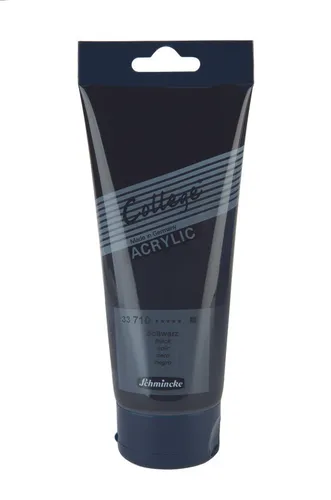 Schmincke 200ml College Acryl Schwarz 33 710 014 Künstlerfarben Küns 68,80€/1l