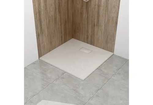 WITEN&NOCK Duschwanne SMC - Extraflach & Anti-Rutsch, 80-180 cm - Extraflache Duschwanne aus robustem SMC-Material, ideal für begehbare Duschen. Mit Anti-Rutsch-Beschichtung und hygienischer Oberfläche – für ein sicheres Duscherlebnis.