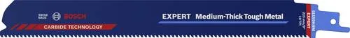 Bosch Accessories 2608900374 EXPERT 'Medium-Thick Tough Metal' S 1155 HHM Säbelsägeblatt, 1 Stück Sägeblatt-Länge 225 mm 1 St.