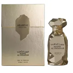 Arabiyat Prestige Mahd Al Dhahab Eau de Parfum 100 ml - Elegantes Eau de Parfum mit 100 ml, ideal für besondere Anlässe und den täglichen Gebrauch. Ein Duft, der die Sinne verführt und für unvergessliche Momente sorgt.