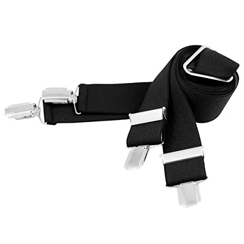 LINDENMANN Hosenträger Herren X-Form, Größe/Size:120 in schwarz von Lindenmann