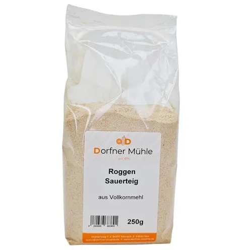 Roggen-Vollkorn-Sauerteig von Dorfner Mühle