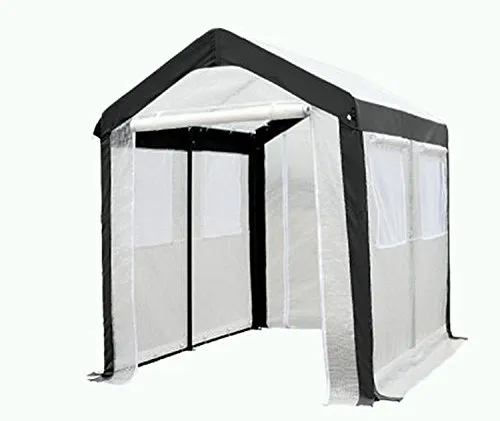 TrendLine Ersatzplane Foliengewächshaus 2,4 x 1,8 m - Robuste Ersatzplane für optimale Pflanzenbedingungen, ideal für Gartenliebhaber