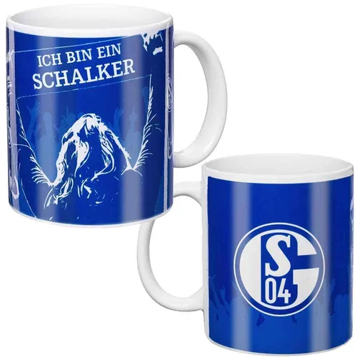 FC Schalke 04 Tasse Ich bin ein Schalker Kaffeetasse Kaffeebecher S04 Fanartikel
