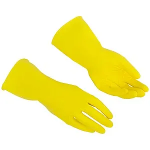 vileda PROFESSIONAL unisex Gummihandschuhe Contract gelb Größe M, 1 Paar