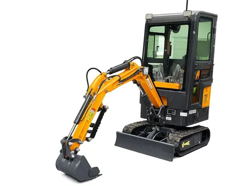 CK13CD Minibagger 1.3t – kompakt mit Kabine und 7kW Motor