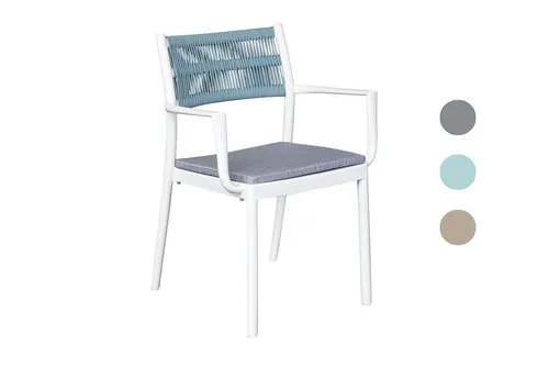dasmöbelwerk Gartenstuhl Lexx - Stapelstuhl für Balkon und Garten - Entdecken Sie den eleganten Gartenstuhl Lexx, der modernes Design und Funktionalität vereint. Wetterbeständig und stapelbar, ideal für Terrasse, Balkon oder Garten. Genießen Sie entspannte Stunden im Freien!