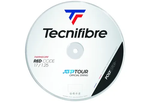 Tecnifibre Pro Red Code Tennissaite 200m Rolle - Saitendicke 1.25mm - Hochleistungs-Tennissaite für Wettkämpfe, bietet optimale Kontrolle und Spin durch innovative Pro Red Code Technologie. Ideal für ambitionierte Spieler.